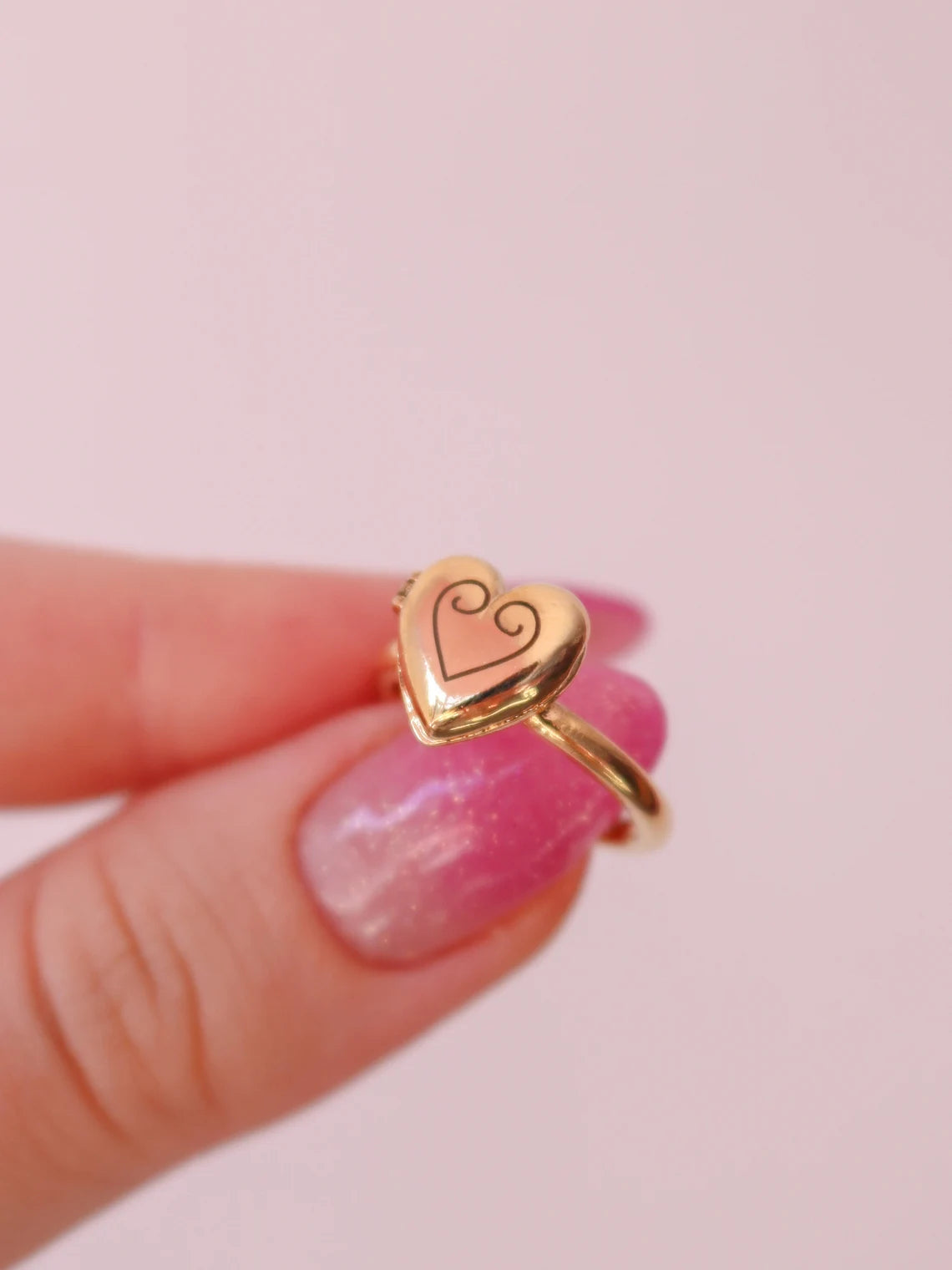 Clara Sugarplum Princess Heart Locket Ring