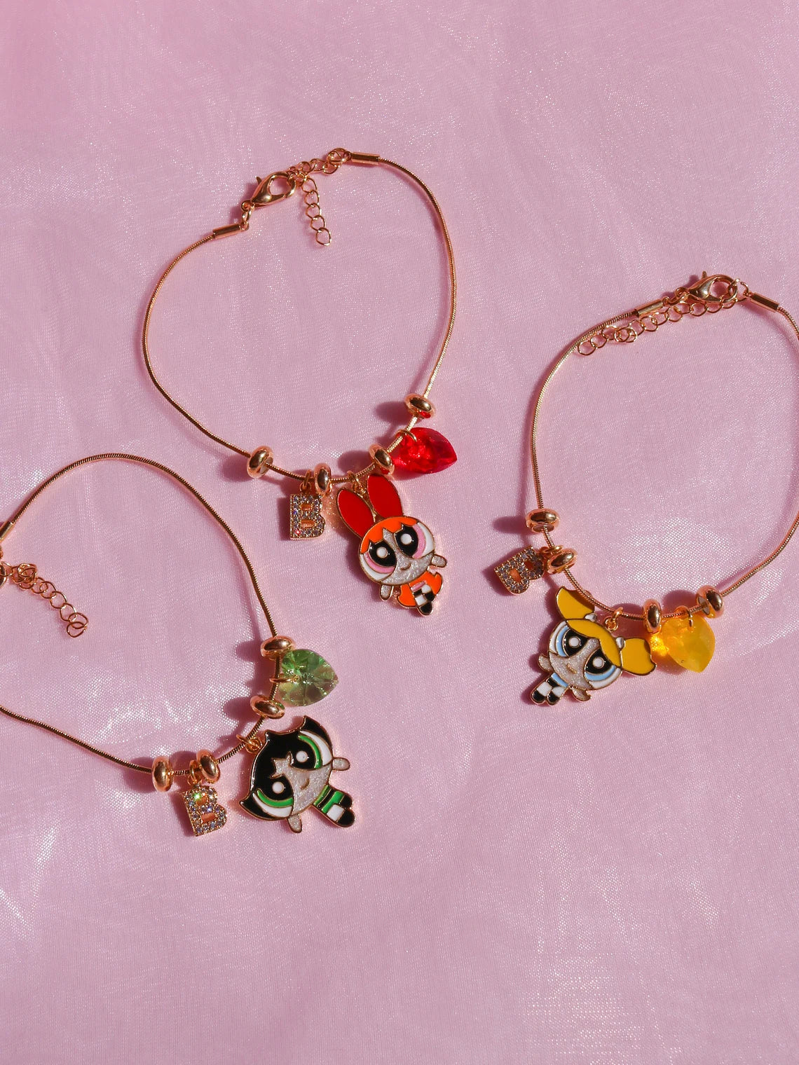 Powerpuff Friendship Bracelet, BFF Bracelets