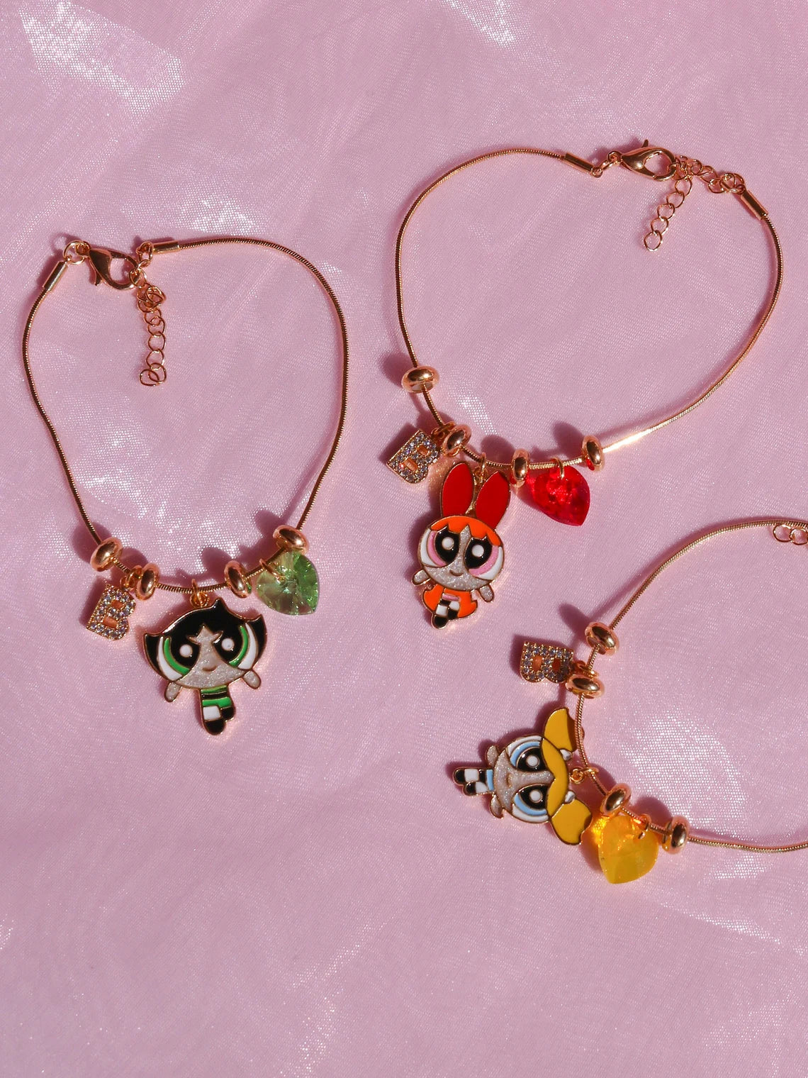 Powerpuff Friendship Bracelet, BFF Bracelets