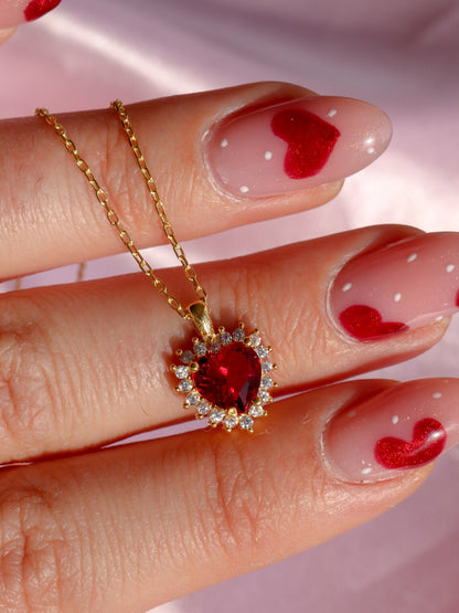 Lana Heart Necklace, LDR Necklace