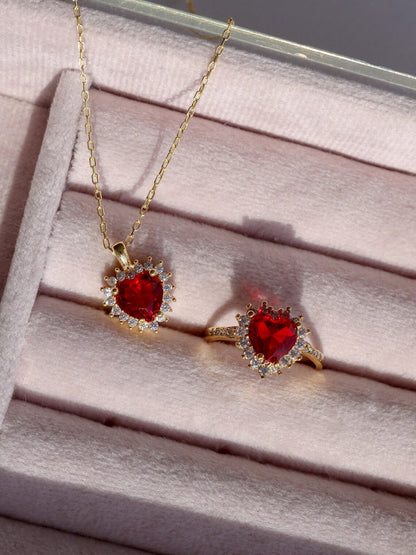 Lana Heart Necklace, LDR Necklace