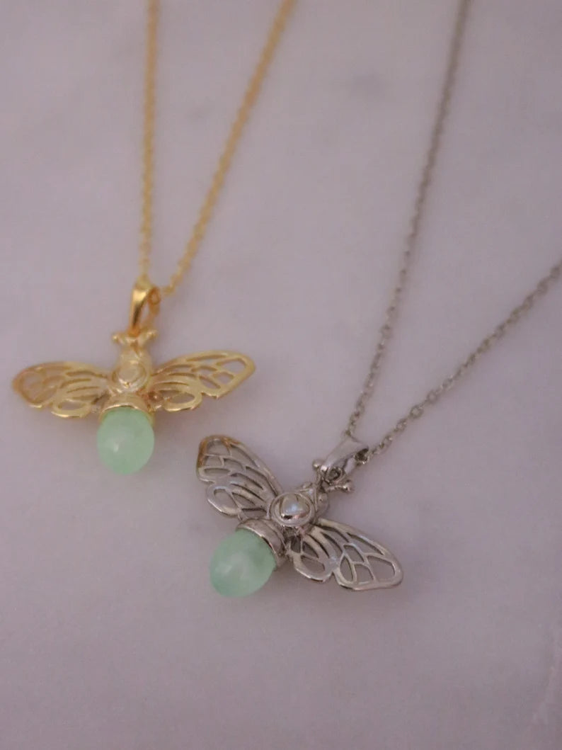 Firefly Glow in the Dark Necklace