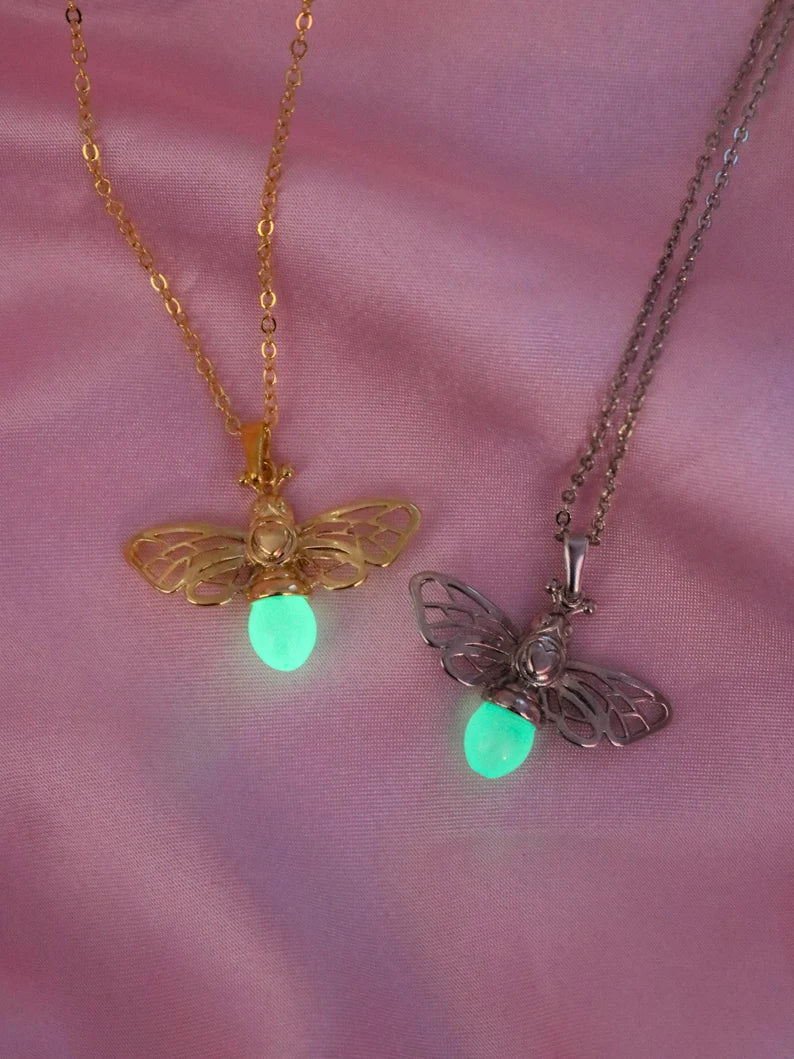 Firefly Glow in the Dark Necklace