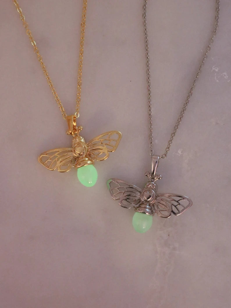 Firefly Glow in the Dark Necklace