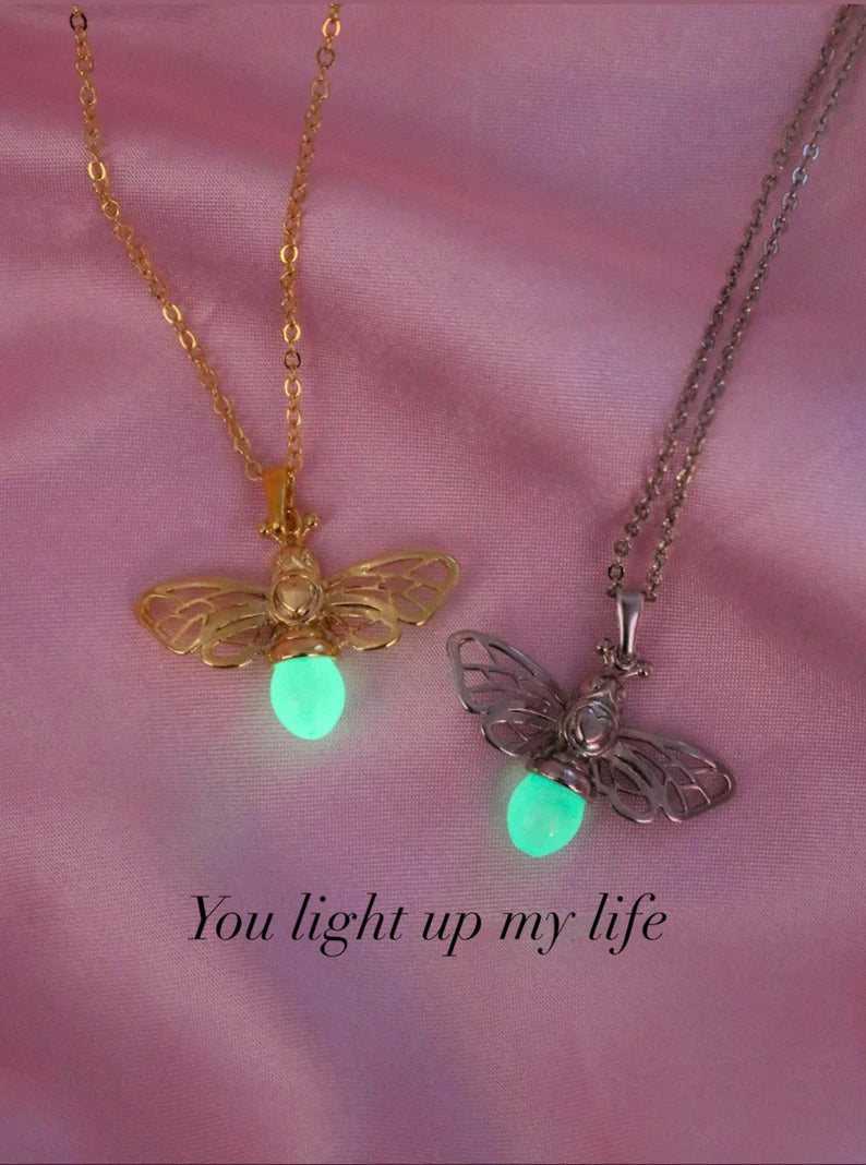 Firefly Glow in the Dark Necklace