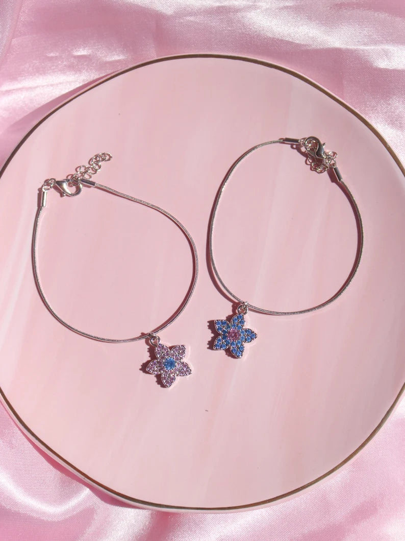 Star Guardian Flower Friendship Bracelet, Lol Jewelry