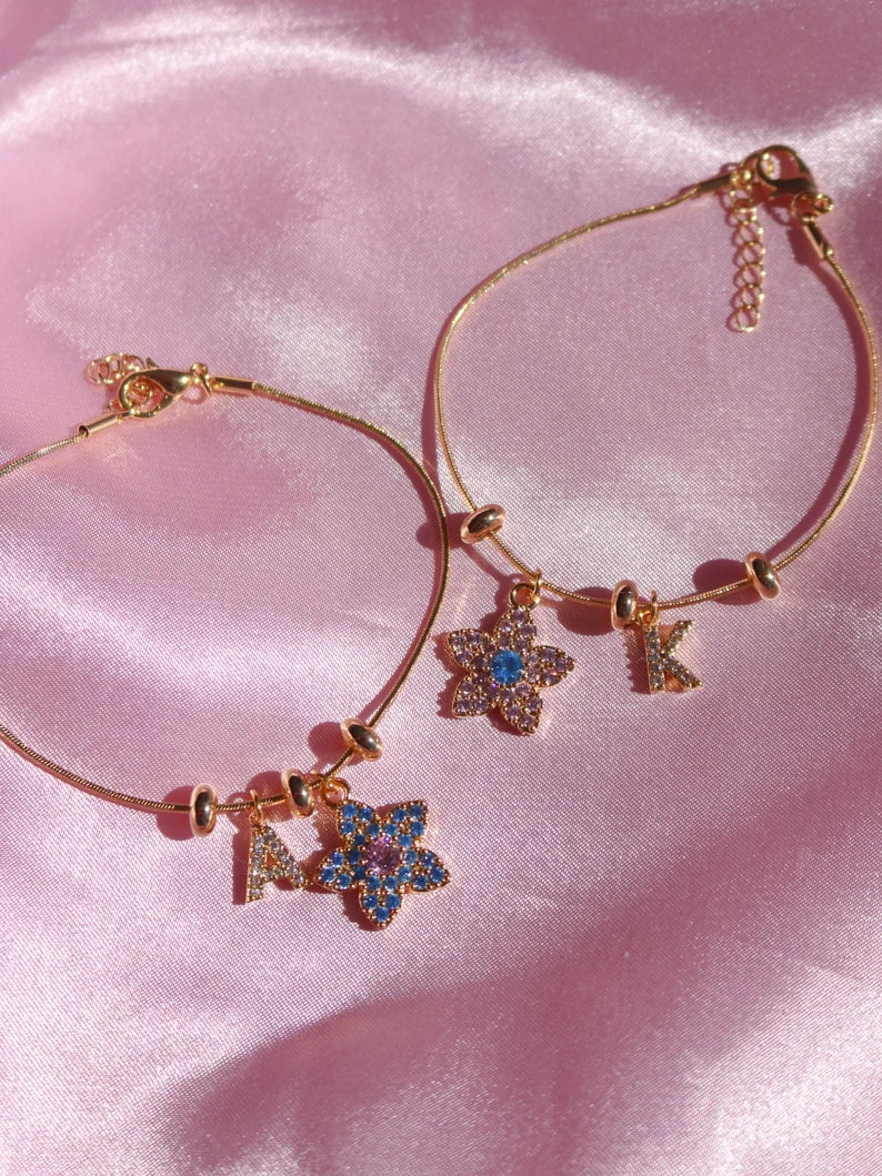 Star Guardian Flower Friendship Bracelet, Lol Jewelry