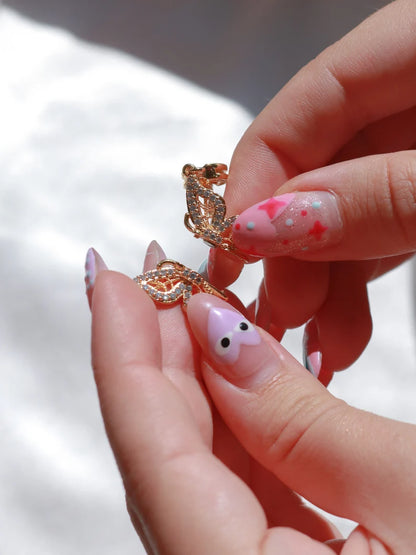 Mariposa Butterfly 2'li Manyetik Kolye, En Yakın Arkadaşa Hediye, Altın Kaplama Kolye, BFF Takı, Anneye Hediye, Kelebek Kolye 